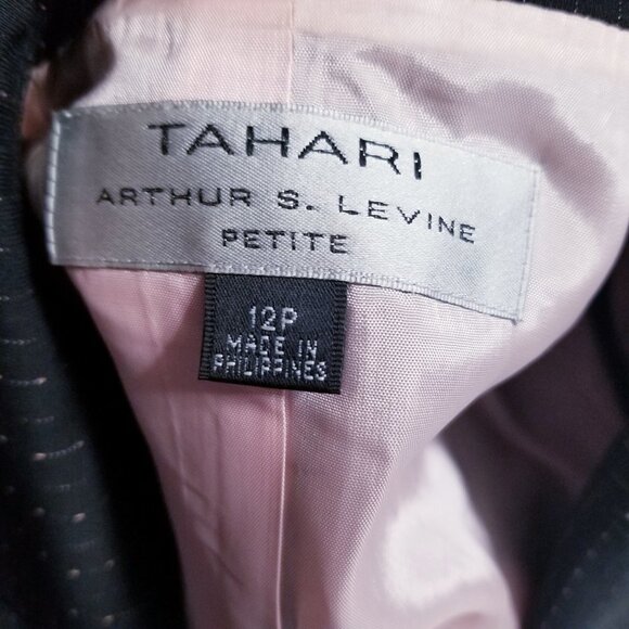 Tahari Black Career Glam Jacket Blazer - Picture 2 of 5